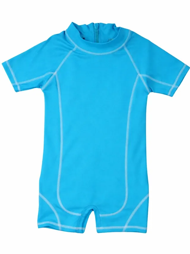 Solino UV-Zwempak - UPF50+ - Turquoise/lichtblauw