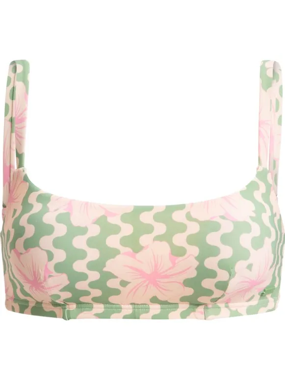 Roxy Women's Hibiscus Daze Underwire D-Cup - Bikinitop, meerkleurig
