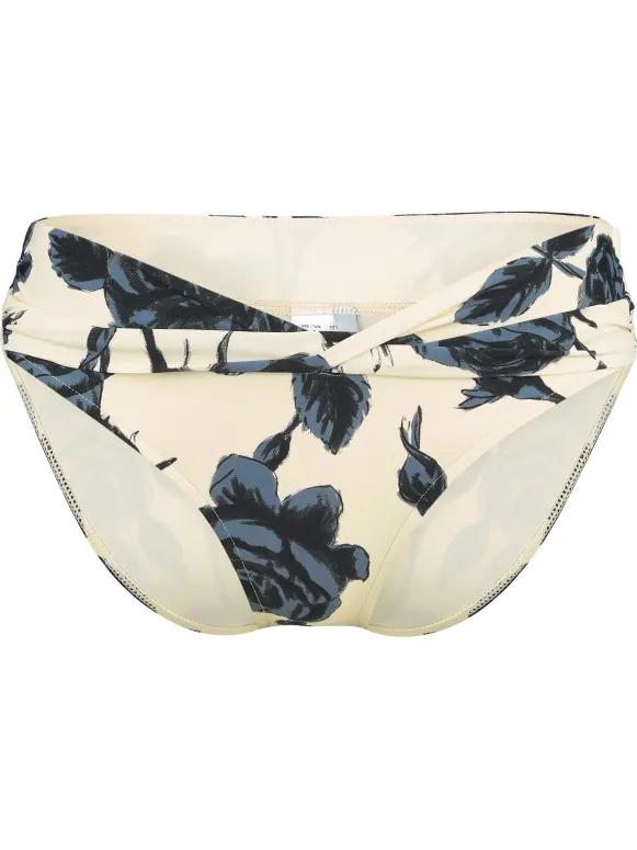 Seafolly Women's Rococo Twist Band Mini Hipster - Bikinibroekje, wit
