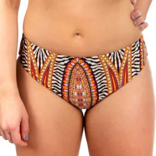 Missya Lucca bikini tai Geel,Versch.kleure/Patroon,Bruin