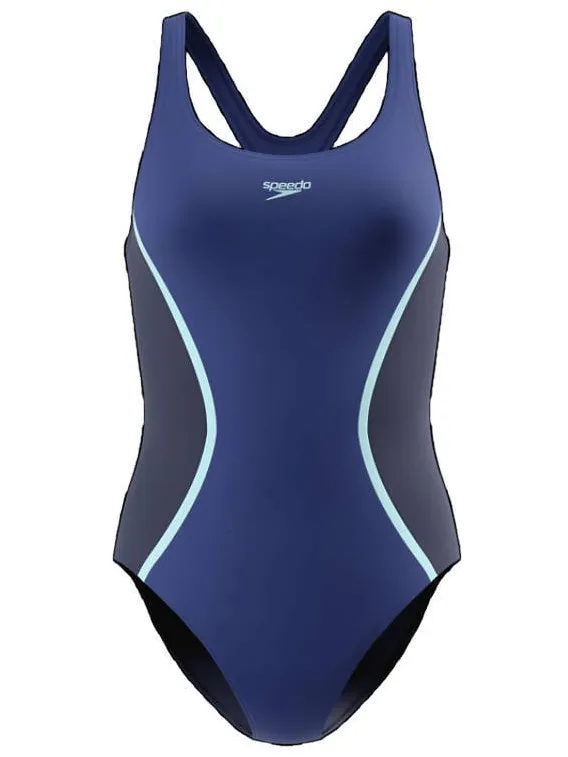 Speedo Hyperboom Splice Endurance Pro sportbadpak - donkerblauw