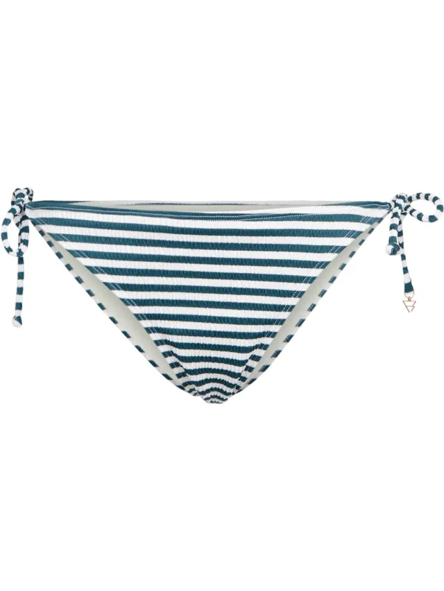 Brunotti Salanina-Stripe - Bikini Broekje Snow - Dames - Medium Bedekking - Mix & Match - 38
