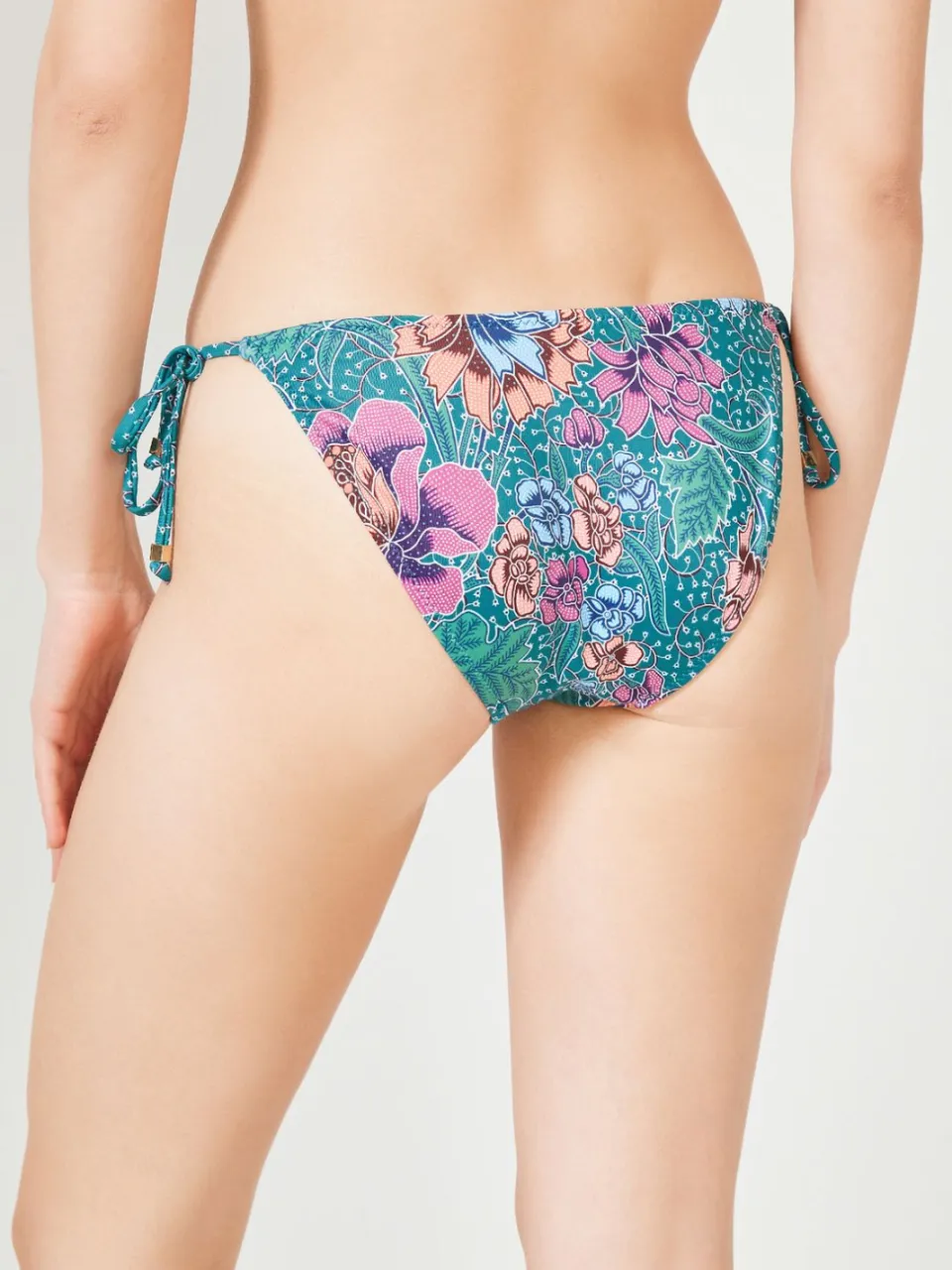 Penti Bloemige Bikini Onderstukken met Touwtjes aan de Zijkant veelkleurig, foto 2