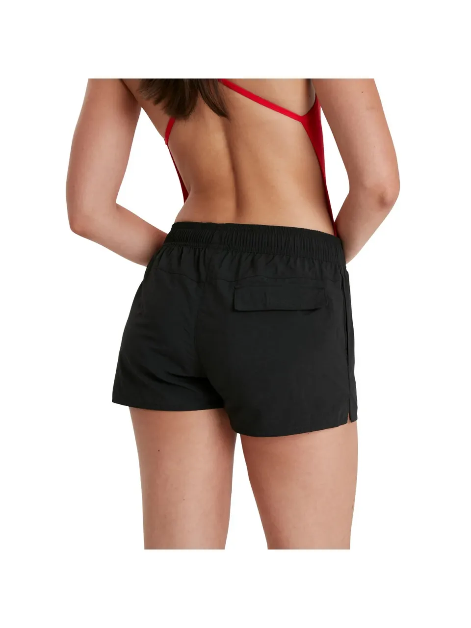 Speedo Dames/Dames Essential Zwemshorts (Zwart), foto 2