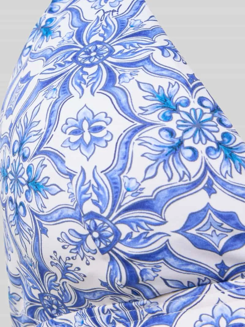 Joop! Bikini-top in triangelvorm model 'MURI BEACH' blauw, foto 3