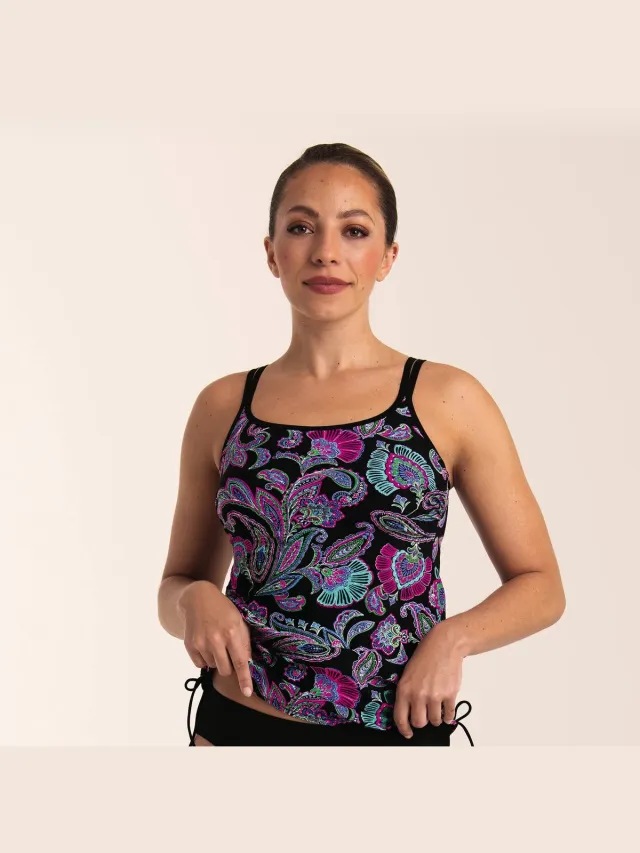 Anita Alassio – Tankini – 6596-1 – Black Print –