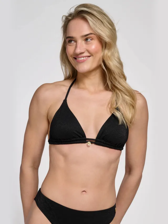 Ten Cate Beach TC WOW voorgevormde triangel bikinitop zwart