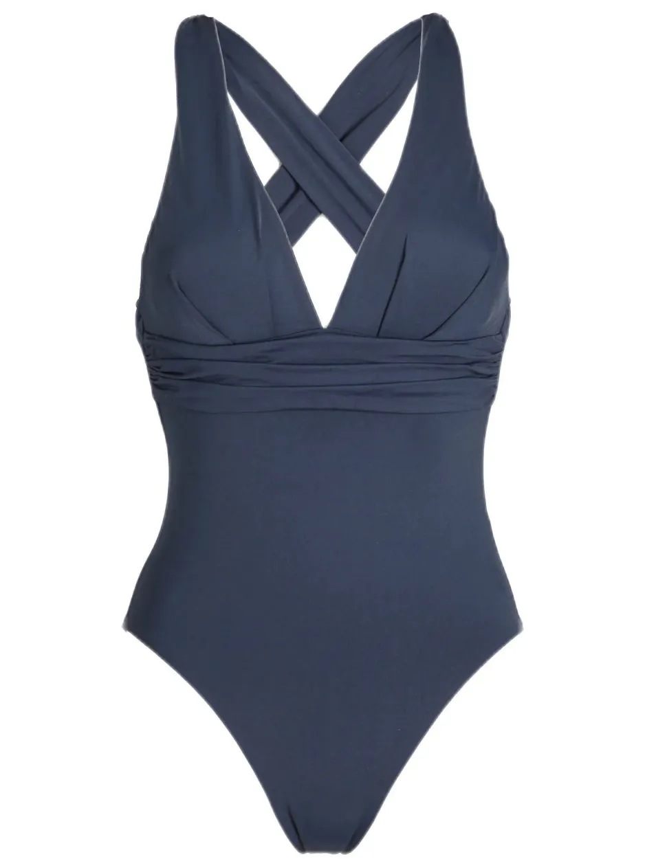 Seafolly Collective cross back badpak blauw, foto 2