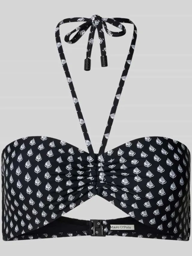 Marc O'Polo Bikinitop met halter zwart, foto 2