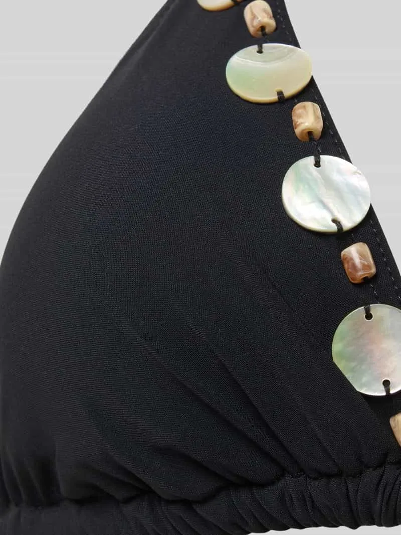banana moon Bikini met vetersluiting model 'YERODASIA KERANGA' zwart, foto 2