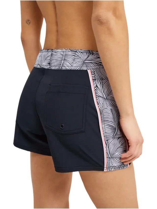 Roxy 2026 Roxy Dames De Pro -surfboardshort - Anthracite Popiscu Zwart