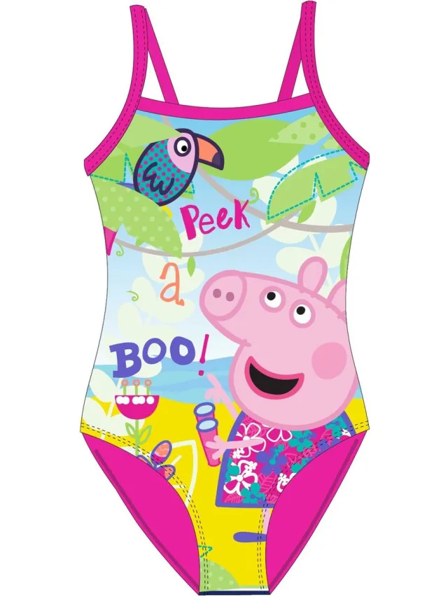 Peppa Pig badpak - Peppa zwempak - Peek a Boo bonte kleuren