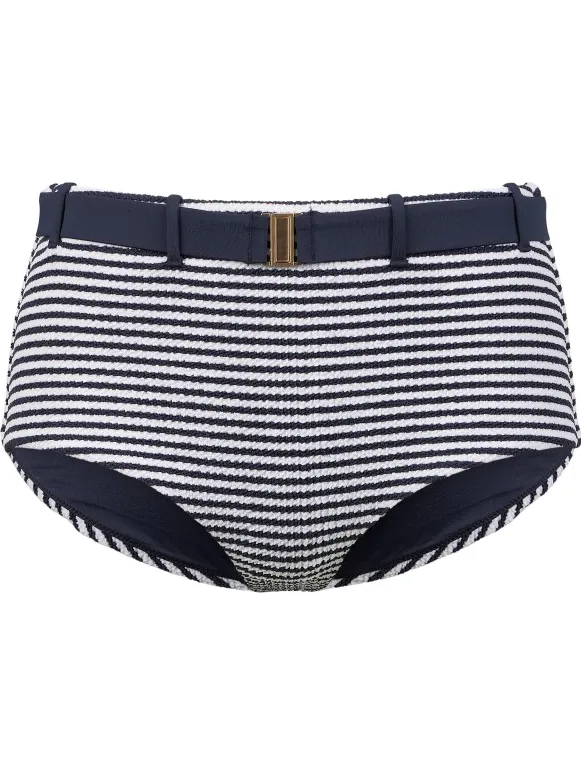 Seafolly Clubhouse Belted Hollywood Hipster - Bikinibroekje, grijs