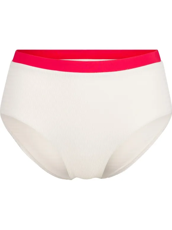 Seafolly Band Wave Belted High Waisted Pant - Bikinibroekje, oranje