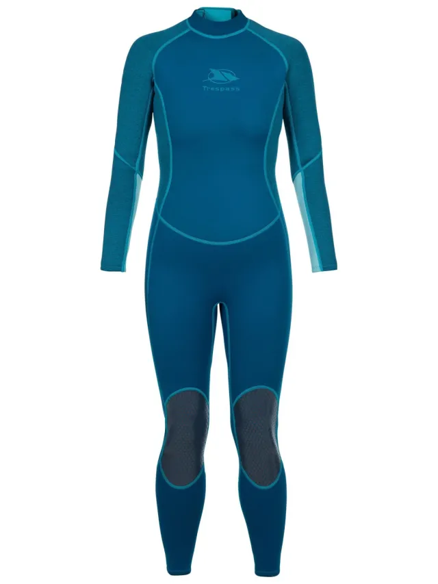 Trespass Dames/Dames Lox Wetsuit (Kosmische Blauwe Mergel)