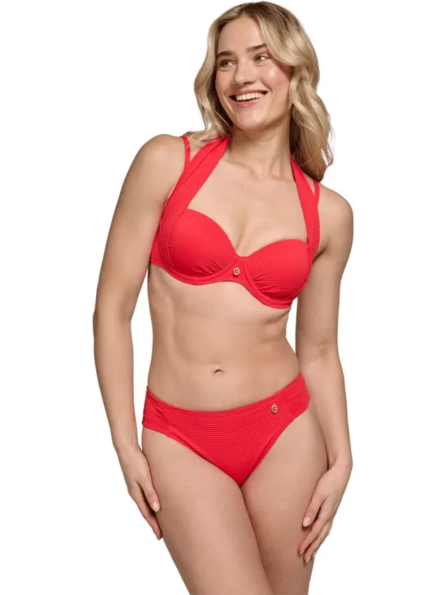 Ten Cate bikini bottom sash bright red voor Dames