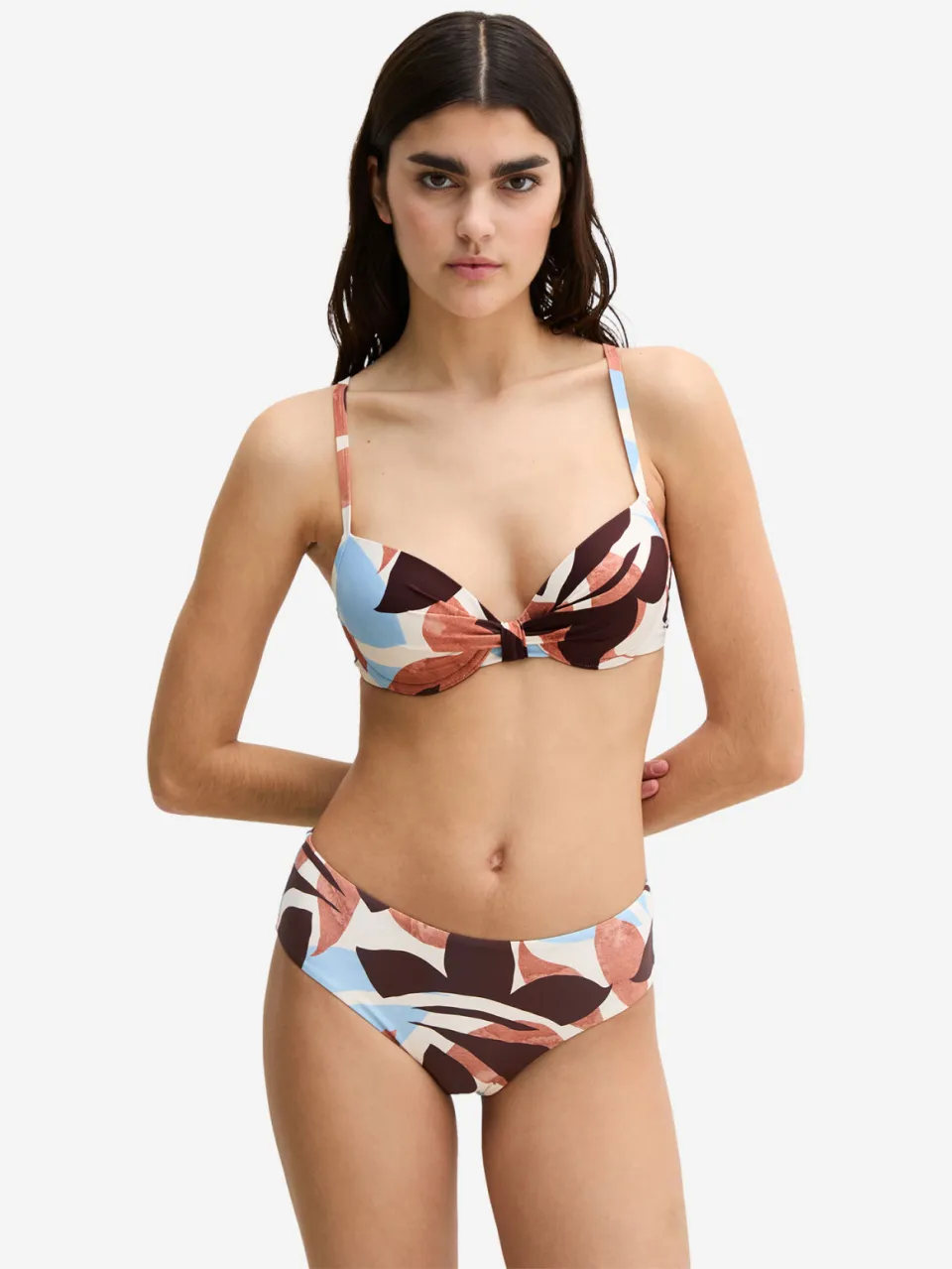 Marc O'Polo Bikinibroekje met all-over motief Veelkleurig