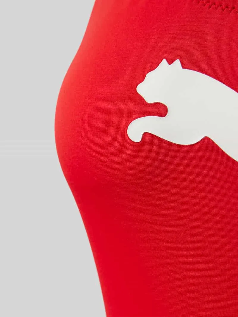 Puma Badpak met logoprint rood, foto 2