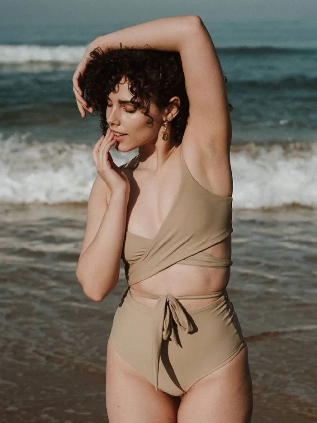 Anekdot dames vegan Bikiniset Lin Core High Mosaic
