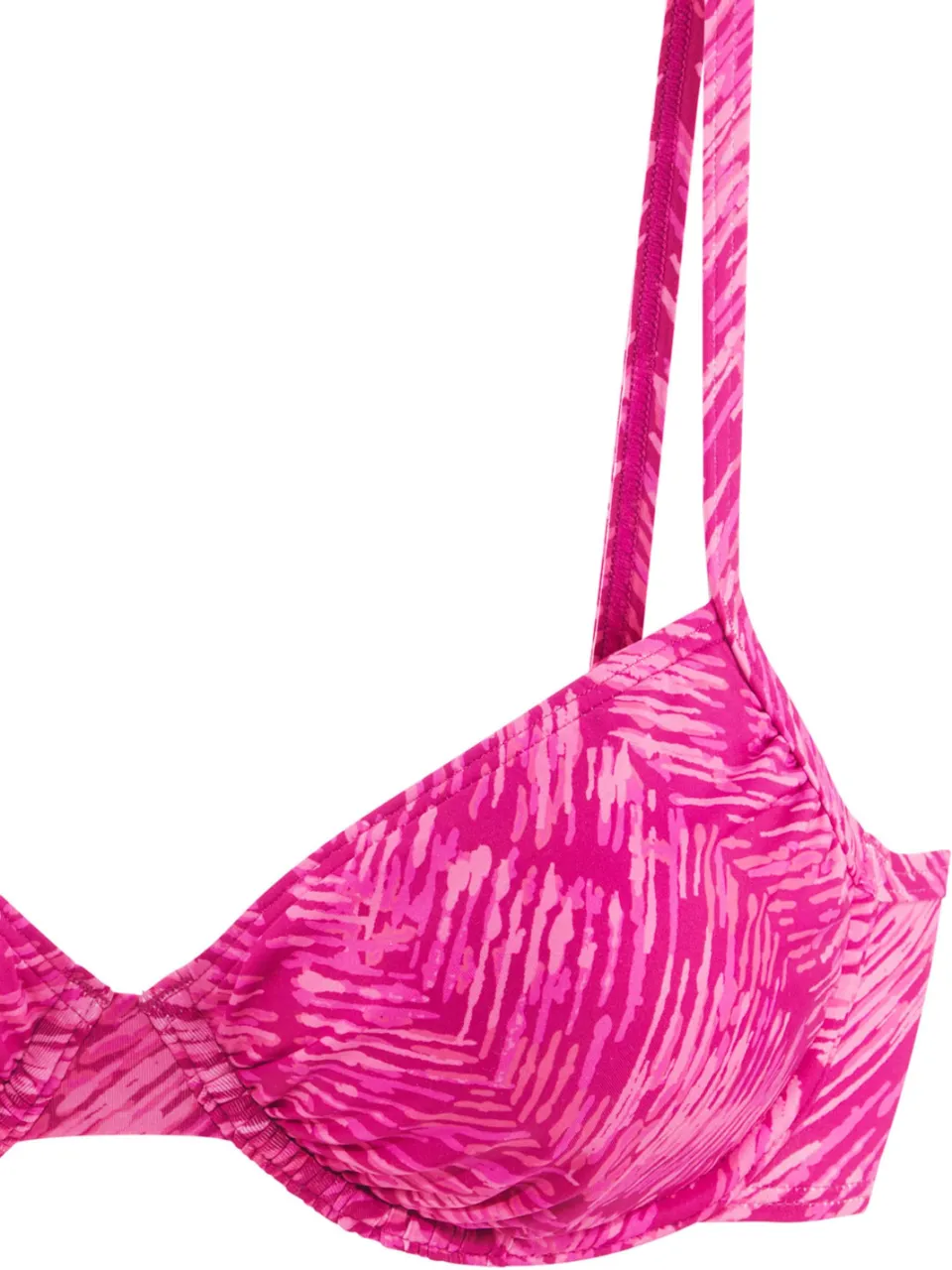 beugelbikinitop roze bedrukt, foto 3
