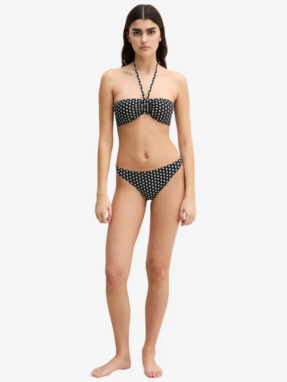 Marc O'Polo Vrouwen Bikini broekjes Palm Border Geo Zwart