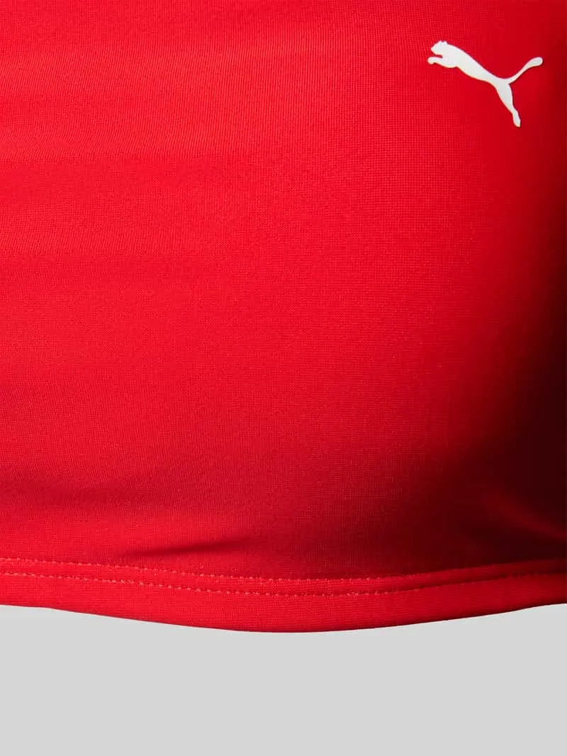 Puma Bikinitop in bustiermodel met logoprint rood, foto 3