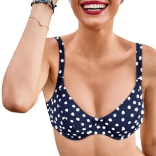 Rosa Faia Blue Dots Luna Bikini Bra * Actie * Blauw