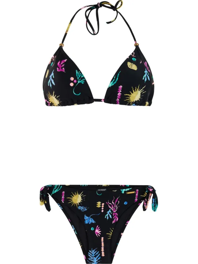 Protest voorgevormde triangel bikini set PRTEMPTY zwart