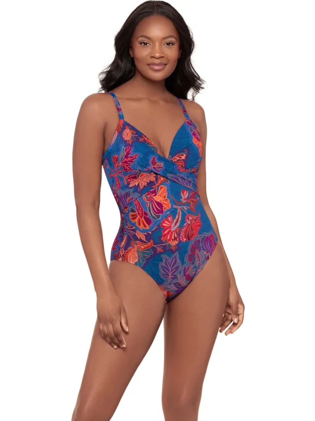 Miraclesuit Decoupage Captivate Badpak Multi Multicolour 38