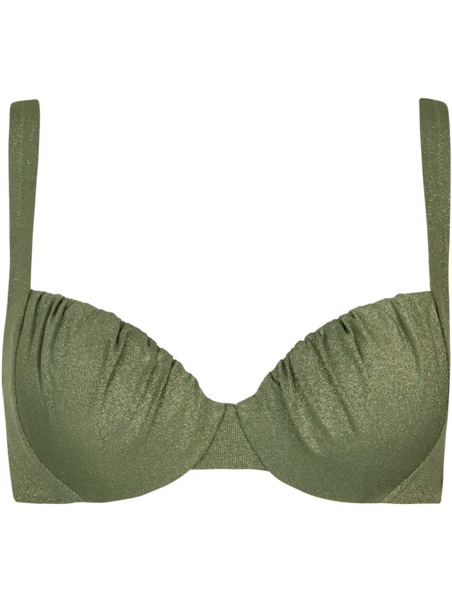 Lisca Imperia bikinitop met beugels groen