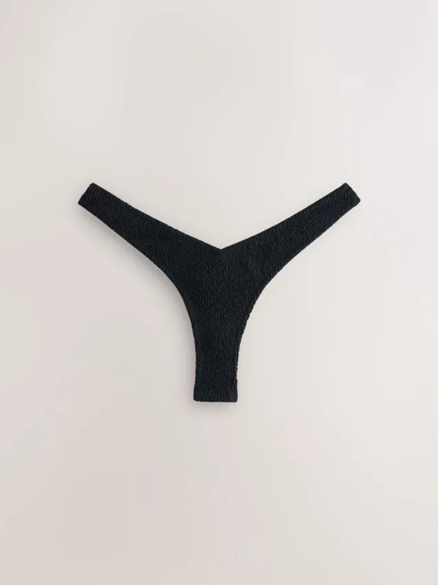 Next Dames - Bikinislip tanga - Zwart Black