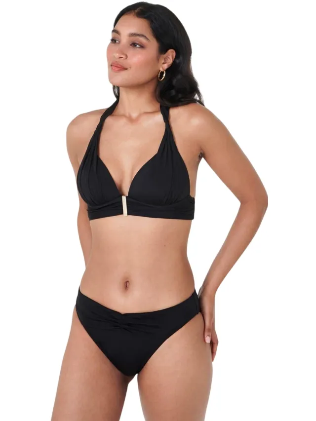 Biba Dames/Dames Venetian Bikinibroekje (Zwart)