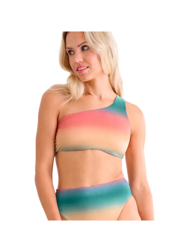 Lisca Bikini Lisca Asymmetrische badtop zonder beugels van CAIRO Roze
