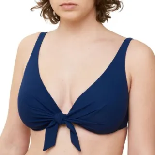 Triumph Summer Glow W Sensual Deep Bikini Top * Actie * Zwart,Blauw