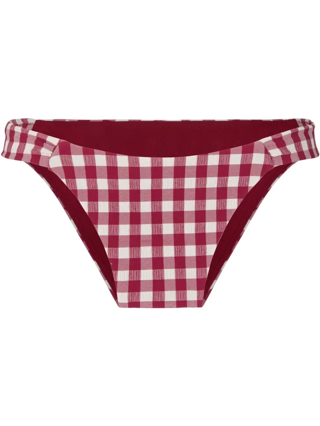 Hunkemöller Hoog Uitgesneden Bikinibroekje Amalfi Rood