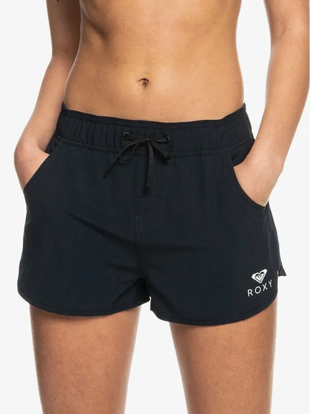 Roxy Woven Zwembroek Zwart L Vrouw