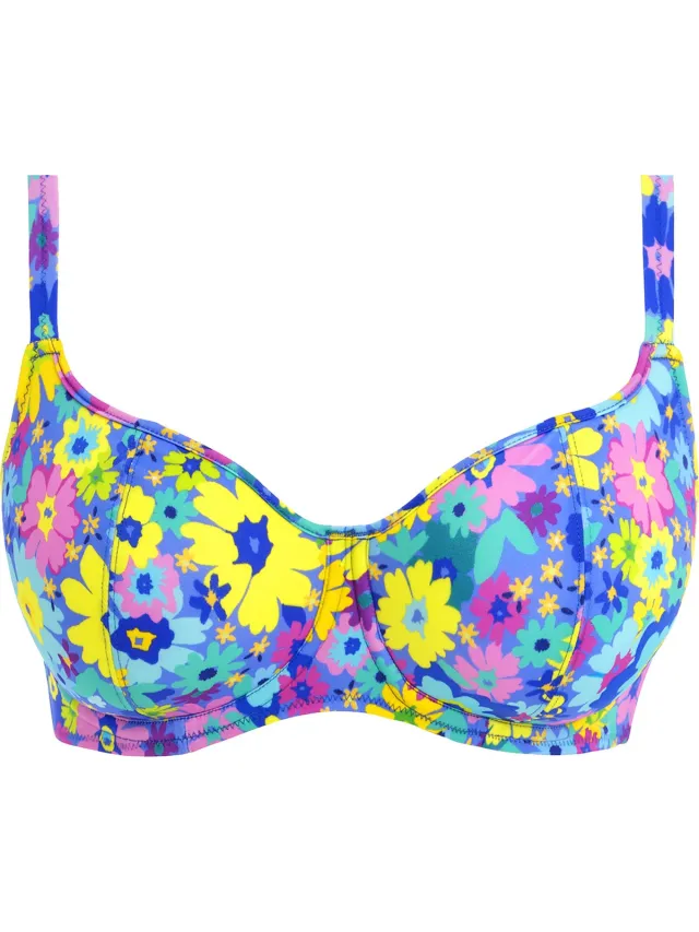 Freya Garden Disco UW Sweetheart Bikini Top Dames Bikinitopje - Maat 70E (EU) blauw