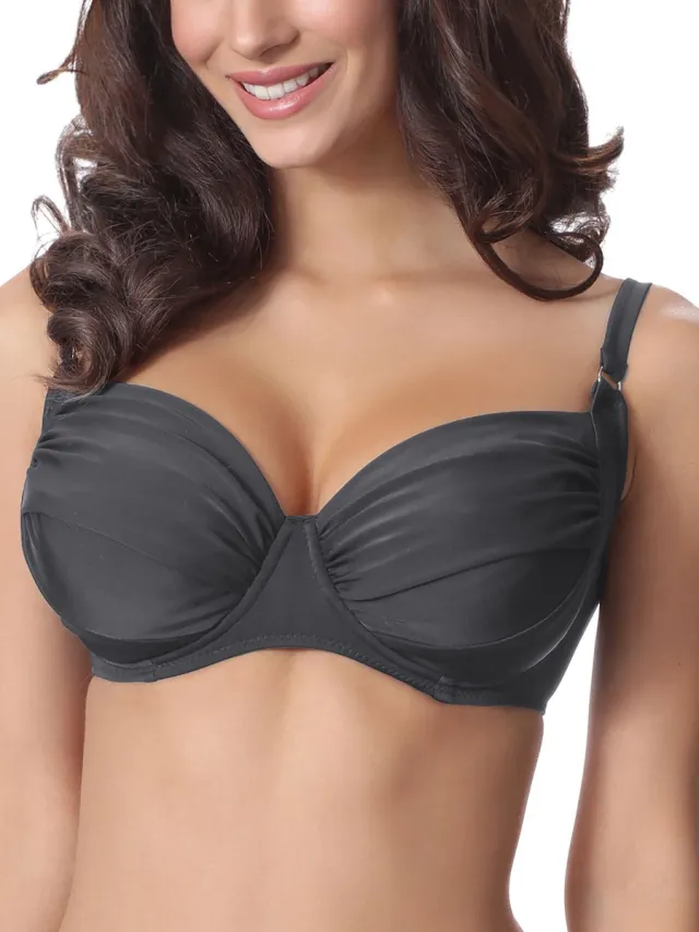 Merry Style Dames Bikinitop – Zwart (9240) – 90B - MS-VO-P614W Grafiet (9154)