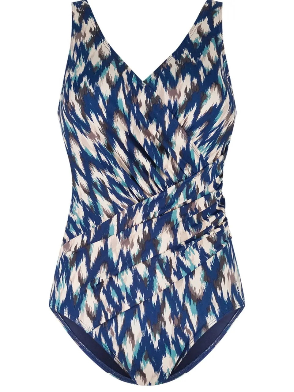 Ten Cate Tweka Soft Cup V-neck badpak blauw, foto 2