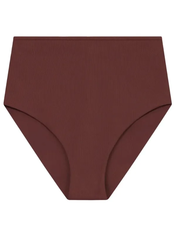 MYMARINI Women's Highwaist Shorts - Bikinibroekje, rood