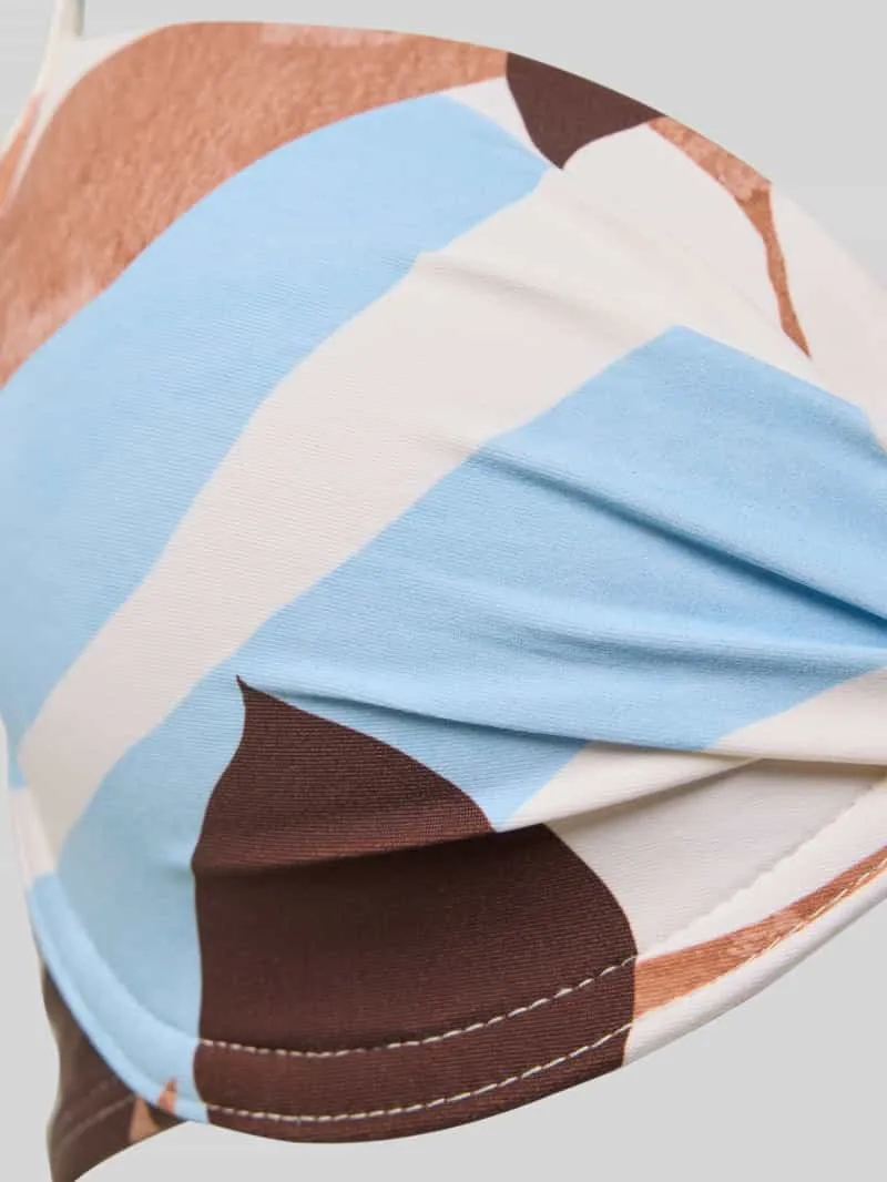 Marc O'Polo Bikini-bovendeel met labelapplicatie model 'BREEZY' blauw, foto 3