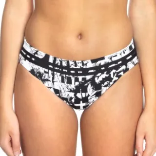Sunseeker Monochromatic Classic Pant bikinibroek zwart-wit Versch.kleure/Patroon,Zwart