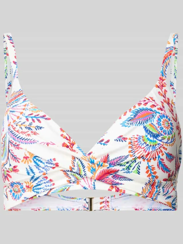 Lauren Ralph Lauren Bikinitop met verstelbare bandjes Wit