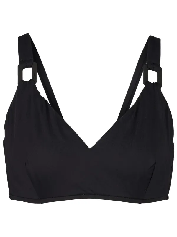 Seafolly Women's S.Collective F Cup Halter Bra - Bikinitop, zwart