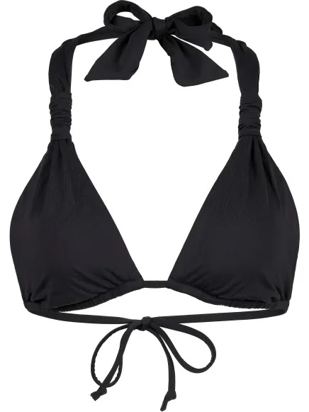 Seafolly Seafolly Collective Multi Fit Longline Tri - Bikinitop, zwart