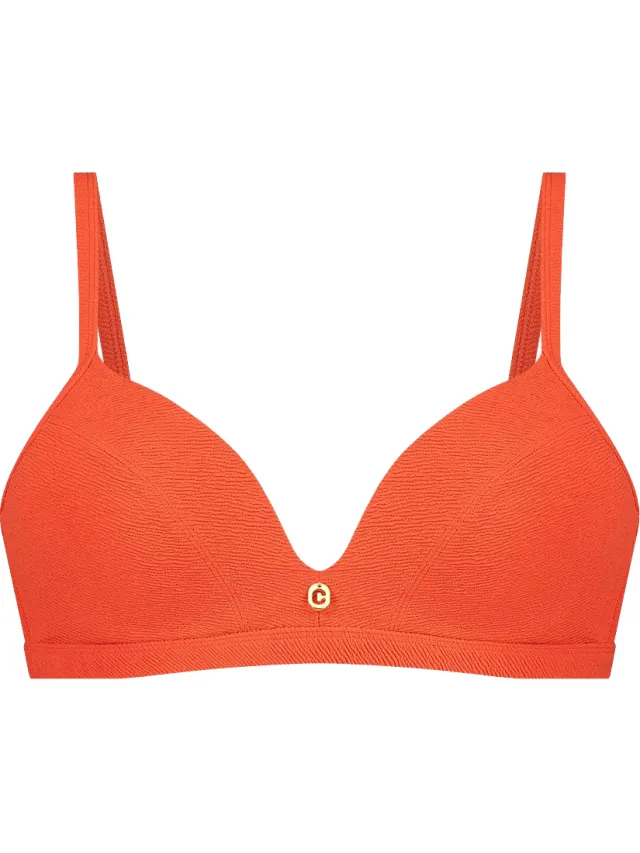 Ten Cate Triangle Padded Wired Bikinitop dames Rood