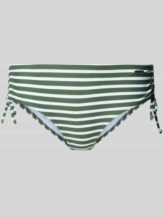 VENICE BEACH Bikinibroekje met strikdetails, model 'Summer' Olijfgroen