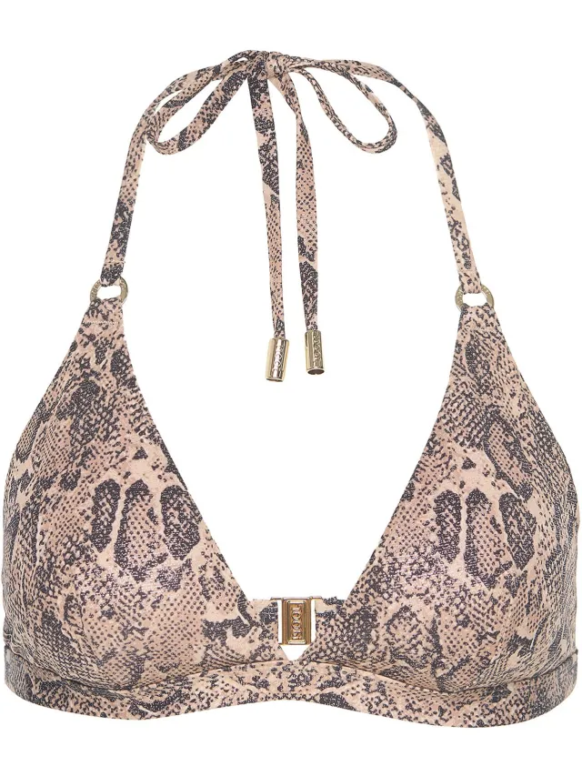 Joop! Triangel-Bikini-Top Python veelkleurig