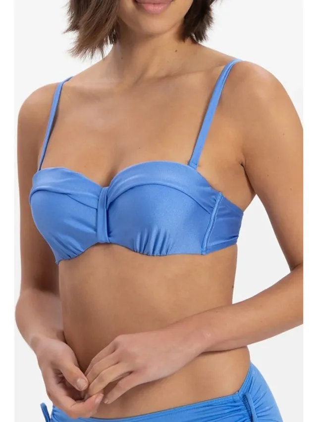 Cyell halter bikinitopje Blauw