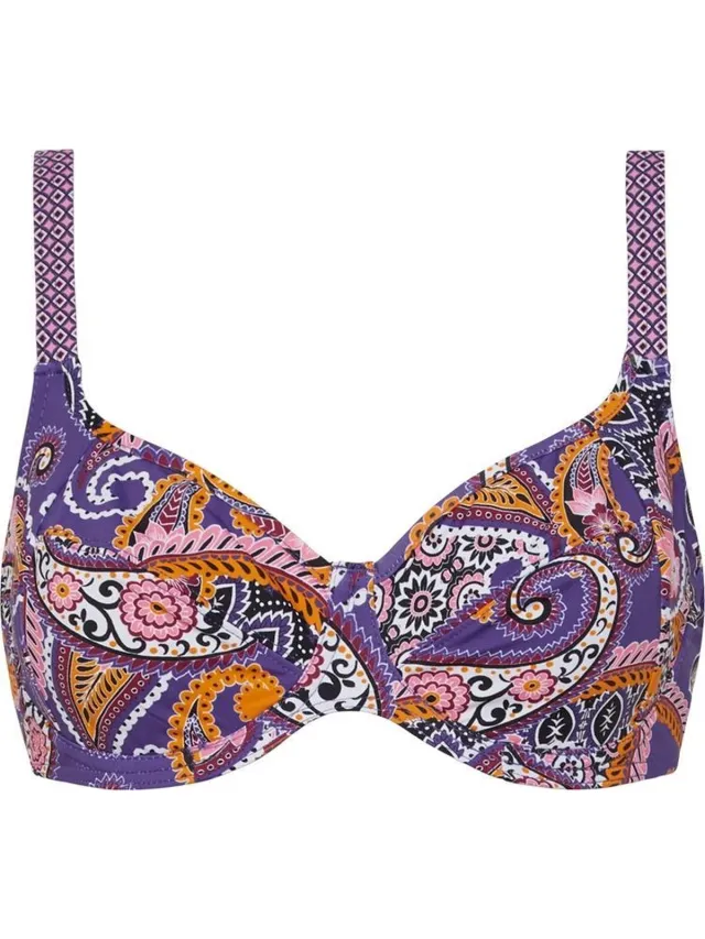 Cyell Maat 36D PRETTY PAISLEY Bikinitop Niet voorgevormd met Beugel Dames